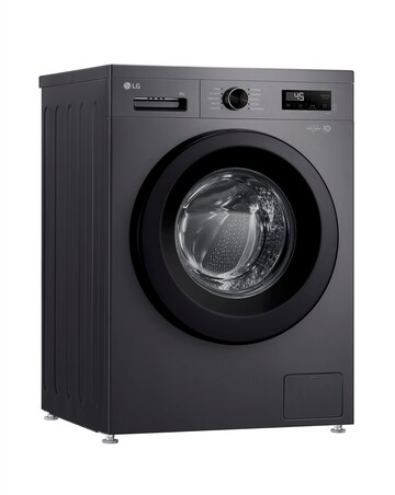 LG X10 Series Direct Drive F4X1009NMK 9kg Washing Machine - Slate Grey