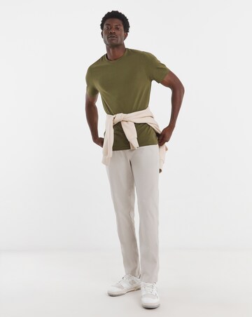 5 Pack Pure Cotton Crew Neck T-Shirts Long