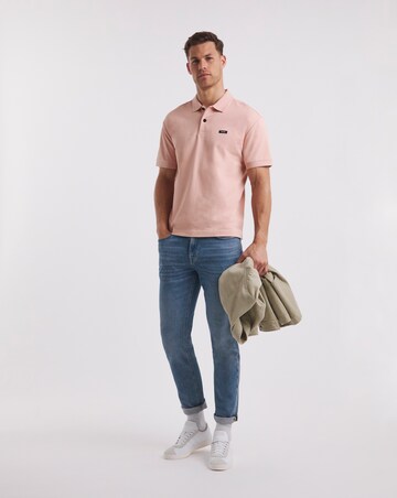 Calvin Klein Coral Stretch Slim Polo
