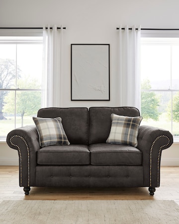 Oakland Faux Leather 2 Seater Sofa