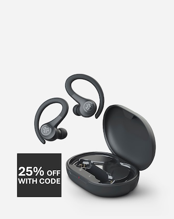 JLab Go Air Sport True Wireless Earbuds - Graphite