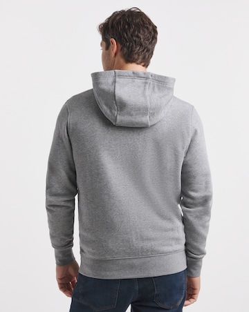Tommy Hilfiger Small Logo Hoodie - Grey Heather