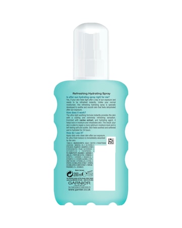Garnier Ambre Solaire After Sun Hydrating Soothing Spray 200ml