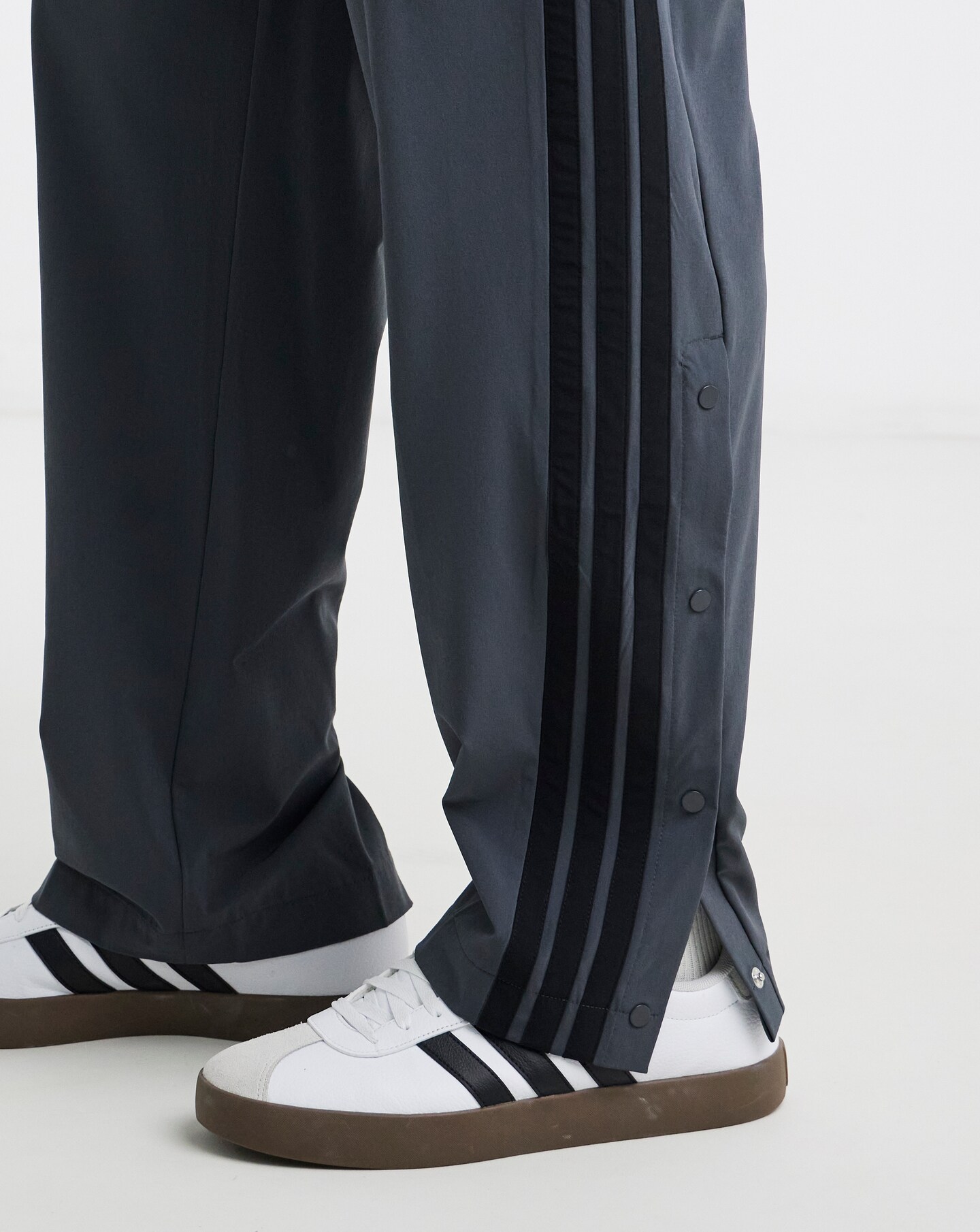 adidas 3 Stripes Snap Cuff Woven Pants | Jacamo