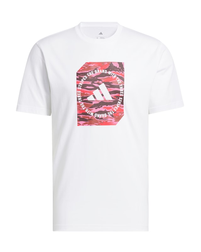 adidas Camo Box Logo T-Shirt