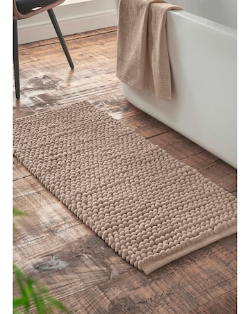 Bianca Aspen Bobble Bathroom Runners