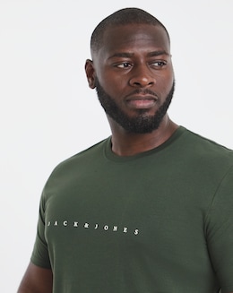 Jack &amp; Jones Star Logo T-Shirt - Green