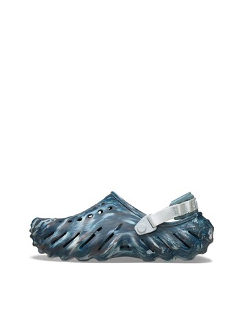 Crocs Echo Marbled Clog - Black Multi