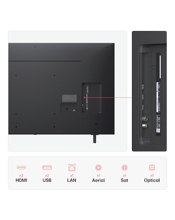 LG 55NANO80A6B 55in NanoCell AI 4K Smart TV
