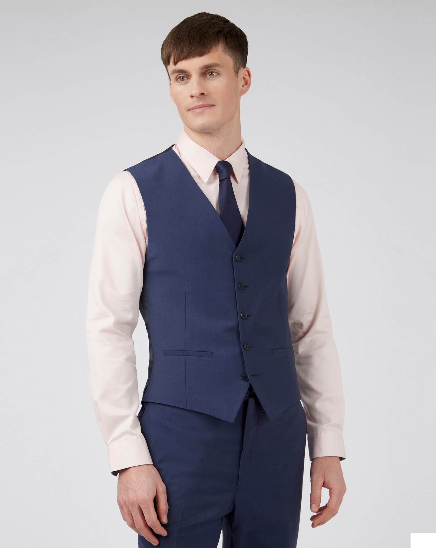 Ted Baker Slim Fit Panama Waistcoat Jacamo