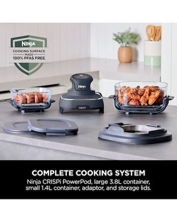 Ninja Crispi 4-in-1 Portable Air Fryer - Cyber Space