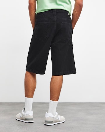 Calvin Klein Jeans Black Denim Shorts