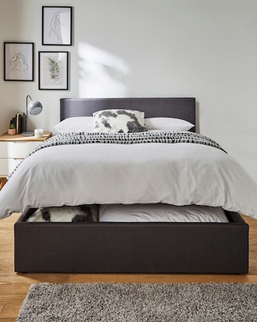 Hayden Fabric Ottoman Bed Frame