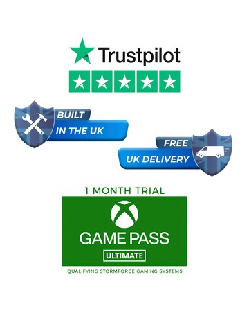 Stormforce Onyx Ryzen 5 4500, 16GB, 1TB SSD, RX 7600, Windows 11 Gaming Desktop