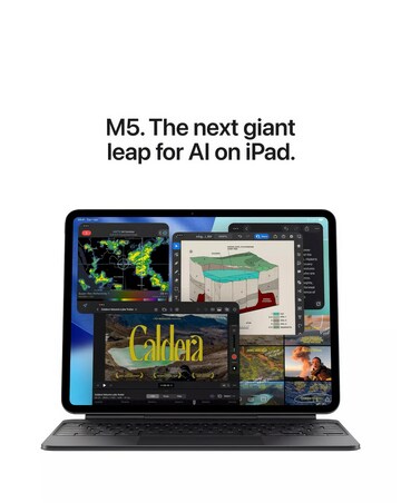 Apple iPad Pro (M5, 2025) 13inch Ultra Retina + Cellular 256GB - Silver