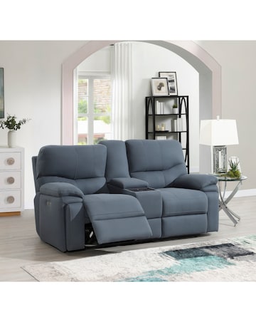 Hindley Power Recliner 2 Seater Sofa with Console