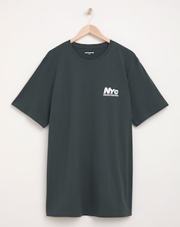 Jack &amp; Jones Bronx Square Crew Neck T-Shirt