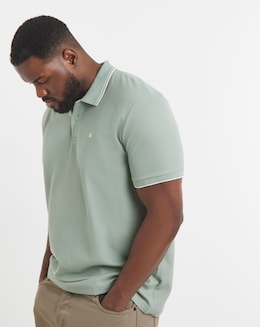 Jack &amp; Jones Austin Polo Waffle - Green