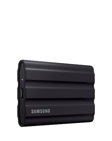 Samsung SSD T7 Shield USB 3.2 Gen 2 1TB Portable Hard Drive Black