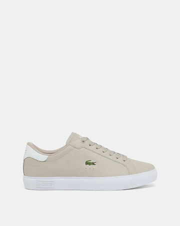 Lacoste Powercourt Leather Trianer - Grey