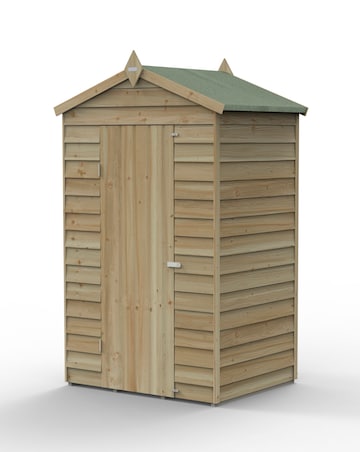4LIFE Apex Shed 4x3 - Single Door - No Windows (Home Delivery)