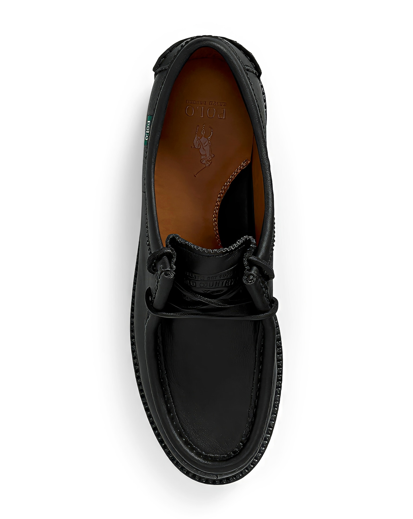Polo Ralph Lauren Jett Apron Casual Shoe - Black | Jacamo
