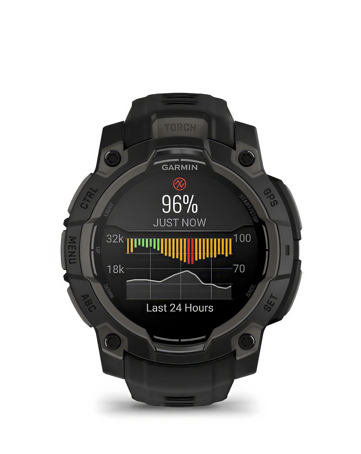 Garmin Instinct 3 45mm Smart Watch - Black/Black