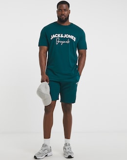 Jack &amp; Jones T-Shirt &amp; Short Set - Deep Teal
