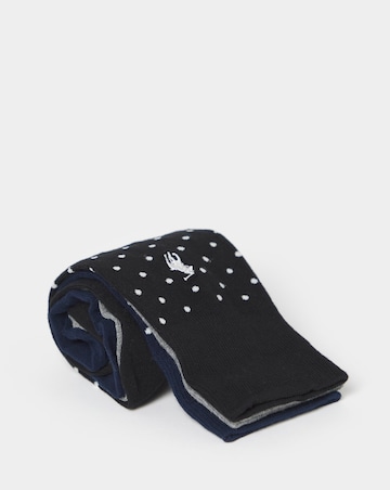 Polo Ralph Lauren 3 Pack Dot Crew Sock - Navy