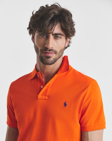 Polo Ralph Lauren Classic Short Sleeve Polo Shirt - Orange