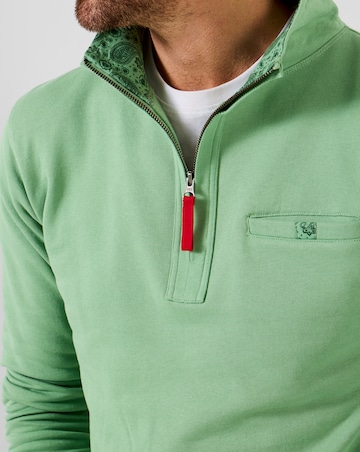 Joe Browns Fantastic Funnel Neck Top - Light Green