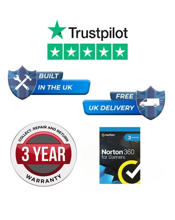 Stormforce Rogue Ryzen 5 16GB RAM 1TB SSD Windows 11 Gaming Bundle