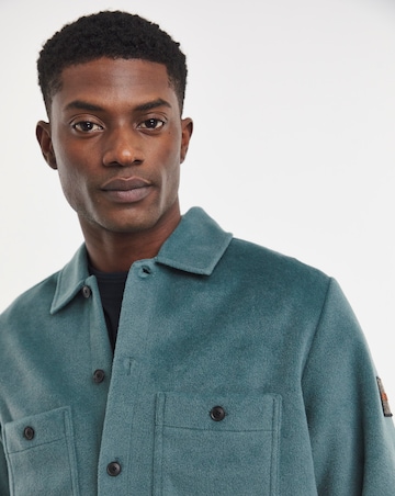 BOSS Green Cotton Overshirt