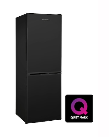 Indesit IB55532BUK Combi Fridge Freezer Black + Install