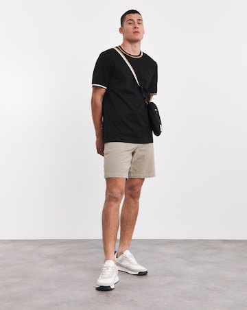 BOSS Beige Twill Short