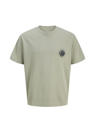 Jack & Jones Vermont Originals Back Graphic T-Shirt - Khaki