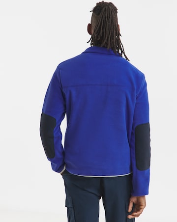 Napapijri Dergana 1/4 Zip Fleece - Blue