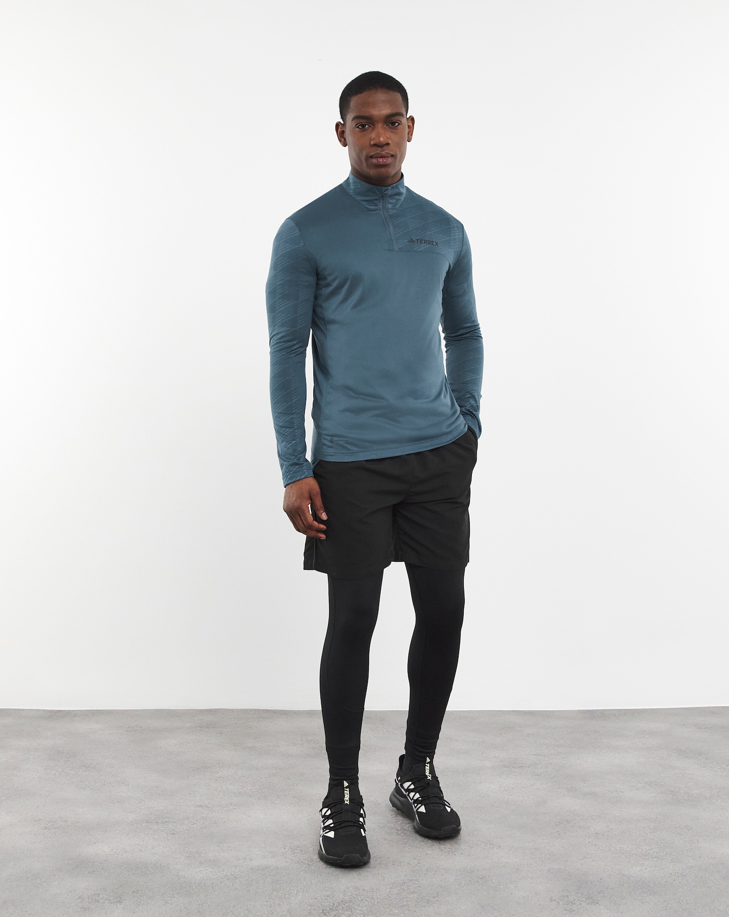 adidas Terrex 1/2 Zip Midlayer | Jacamo