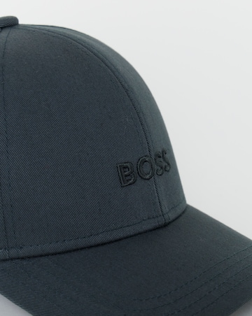 BOSS Logo Cotton Cap - Green