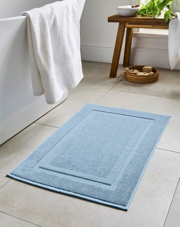 Egyptian Cotton Bath Mat - Chambray
