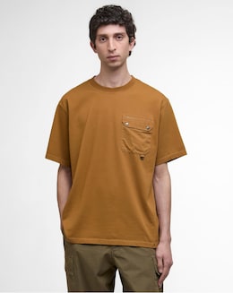 Barbour Short Sleeve Leazes T-Shirt - Bronze