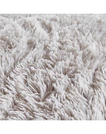 Catherine Lansfield Cuddly Duvet Set Silver