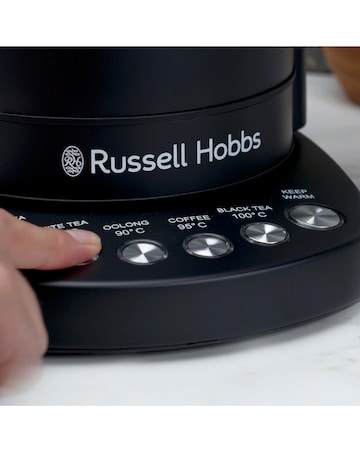 Russell Hobbs 27730 Addison Matte Black Variable Temperature Kettle