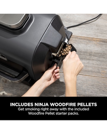 Ninja Woodfire OG850UK Pro XL Electric BBQ Grill and Smoker