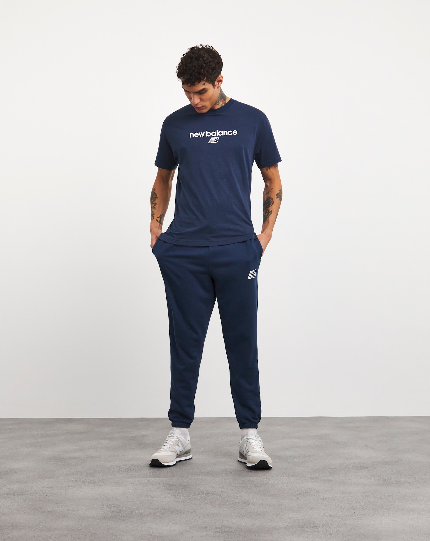 New balance jogger set best sale