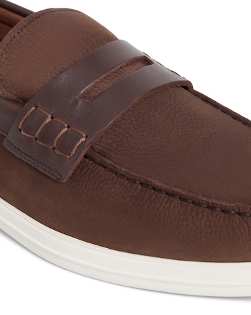 Tommy Hilfiger Nubuck Loafer - Brown