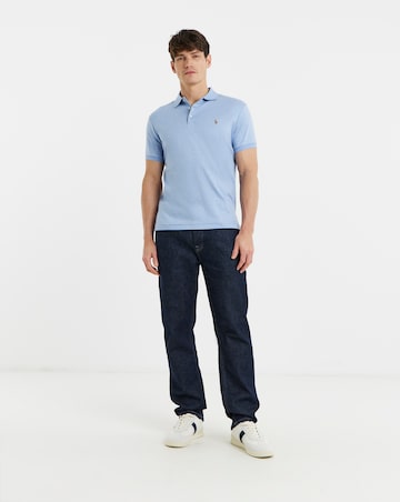 Polo Ralph Lauren Short Sleeve Soft Cotton Polo - Blue