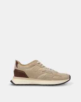 BOSS Jonah Suede Runner - Beige
