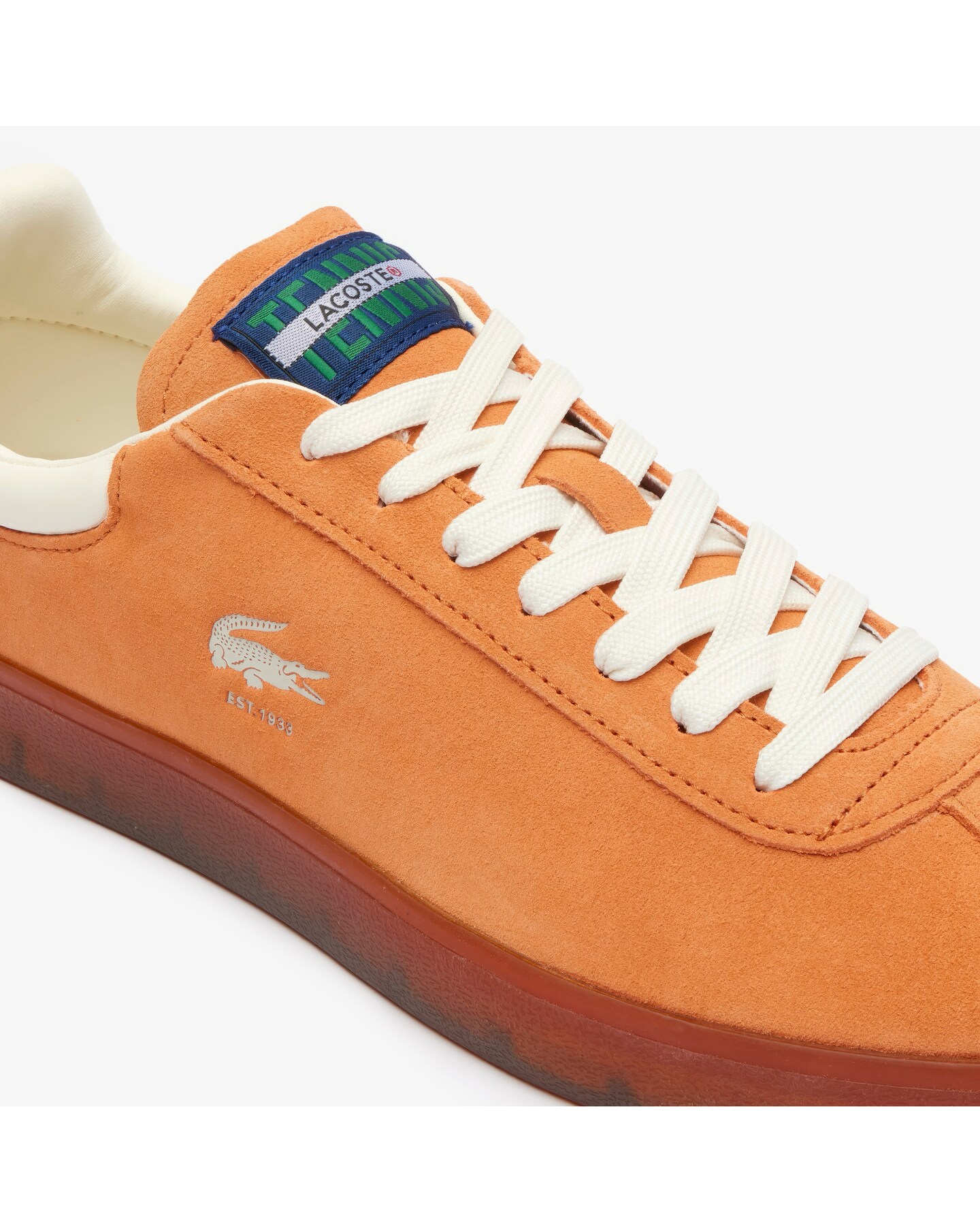 Lacoste Men s Baseshot Suede Leather Sneakers Jacamo