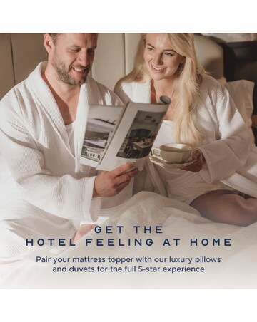 Snuggledown Luxurious Hotel Extra Deep 10cm Mattress Topper